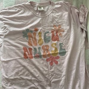 Cute Pink NICU Nurse Shirt